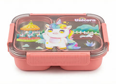 Pink Stainless Steel Lunch Box – Everyday School Container