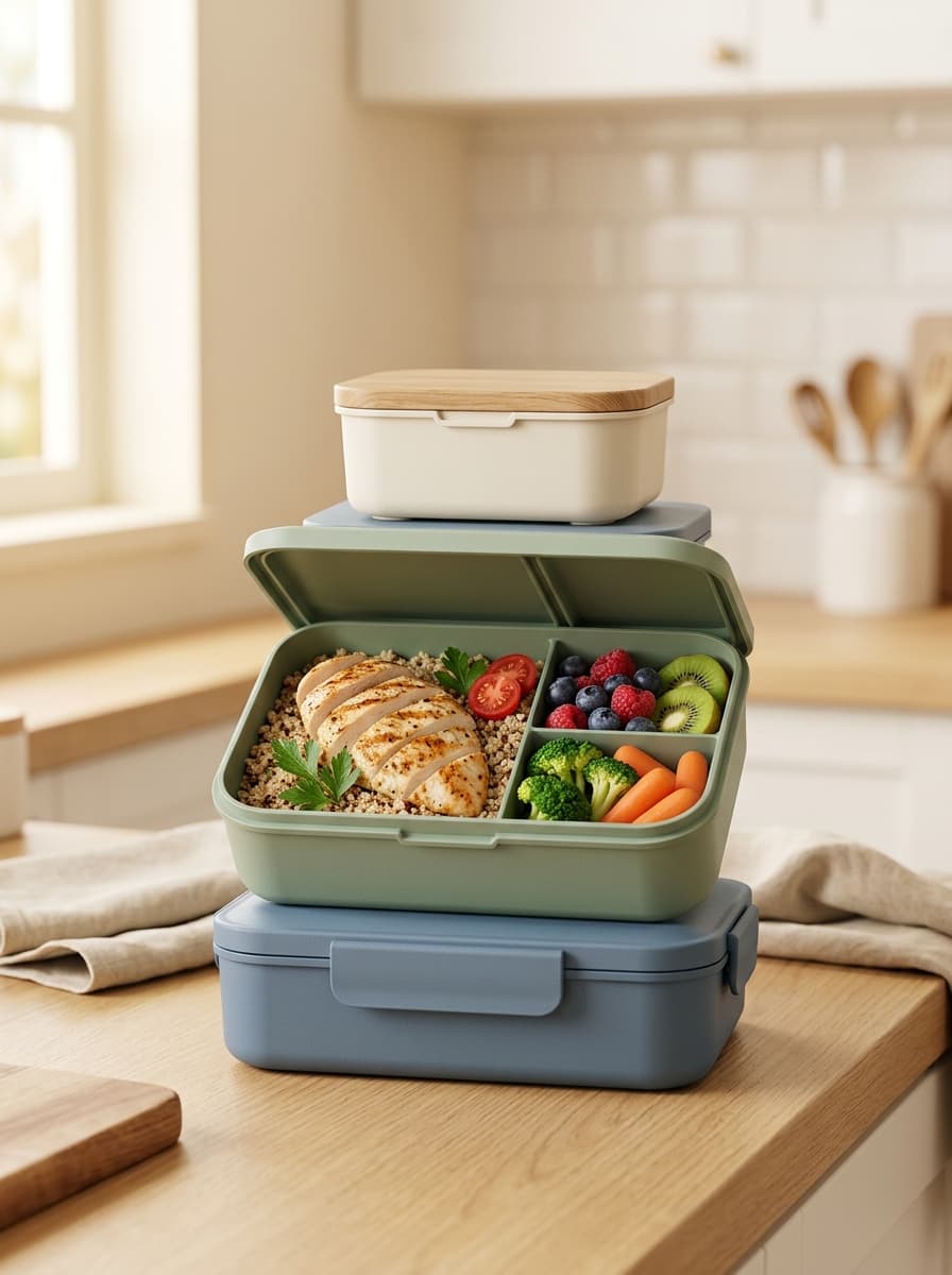 Lunch boxes and bento containers