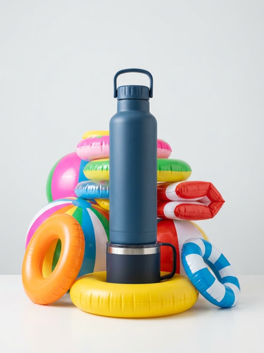 Pool floats tubes and inflatable toys
