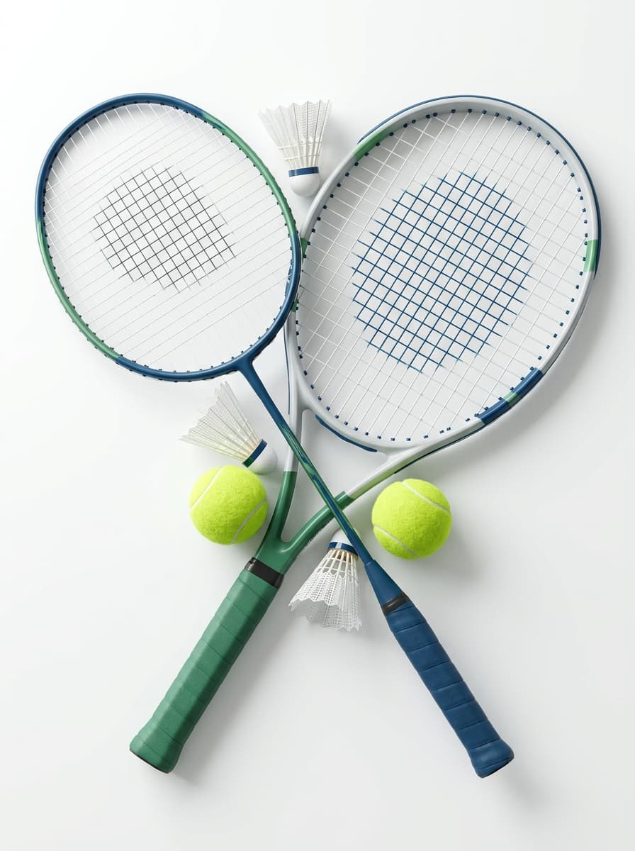 Badminton tennis and pickleball sets
