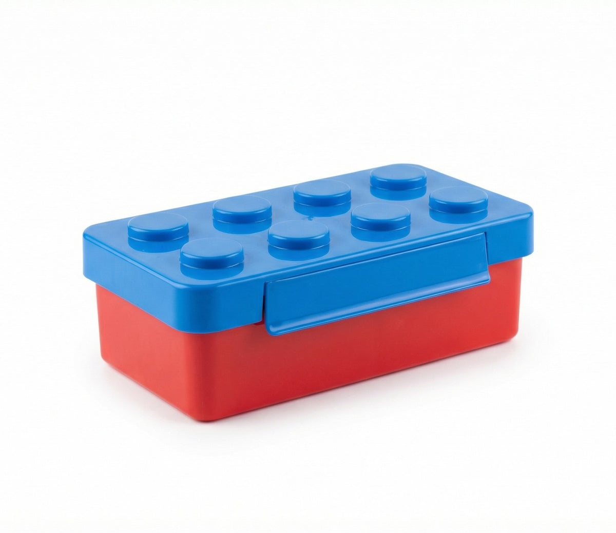 Blue Plastic Lunch Box – School and Office Container