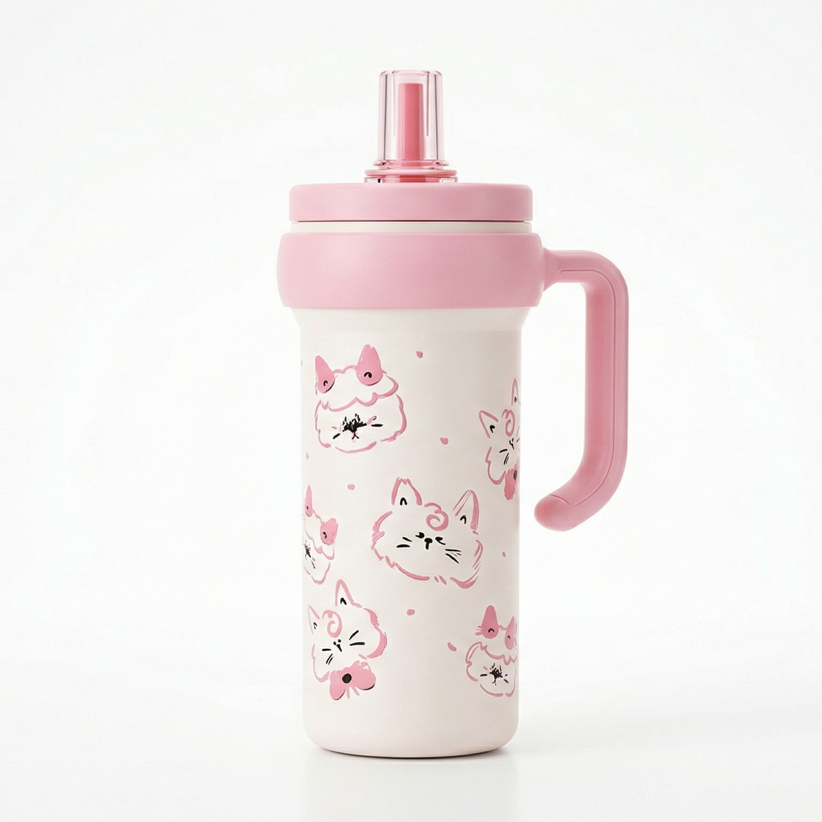 Pink Stainless Steel Mug – Insulated Coffee Mug