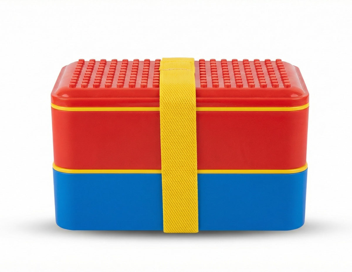 Multicolor Plastic Lunch Box – School and Office Container
