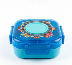 Blue Stainless Steel Lunch Box – Classic Reusable Food Container