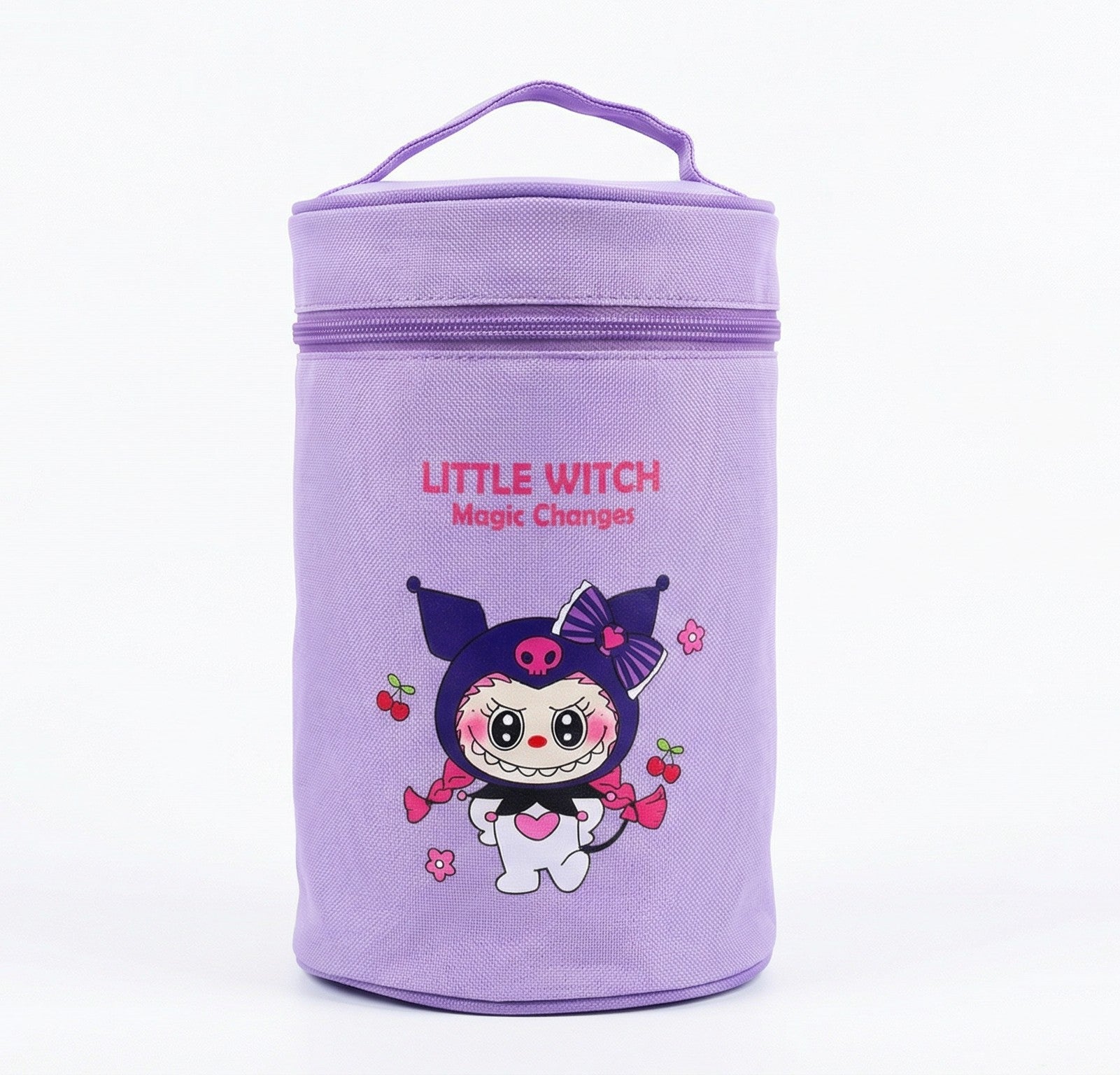 Purple Insulated Steel Lunch Tote – Kids Food Carrier