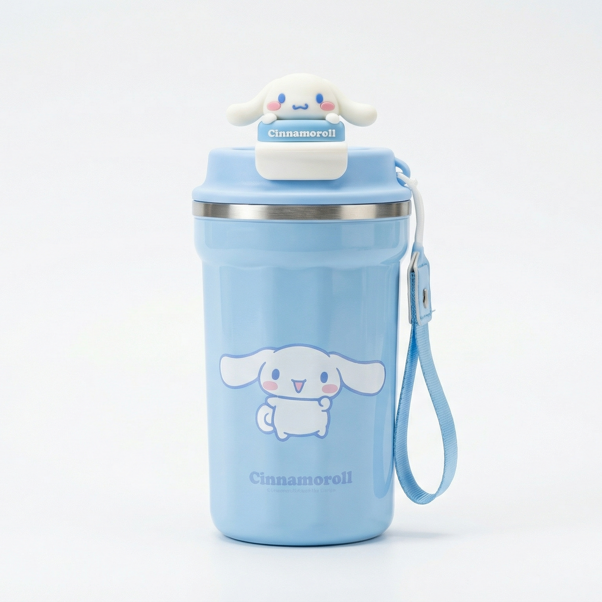 Blue Stainless Steel Travel Mug – Insulated Coffee Cup