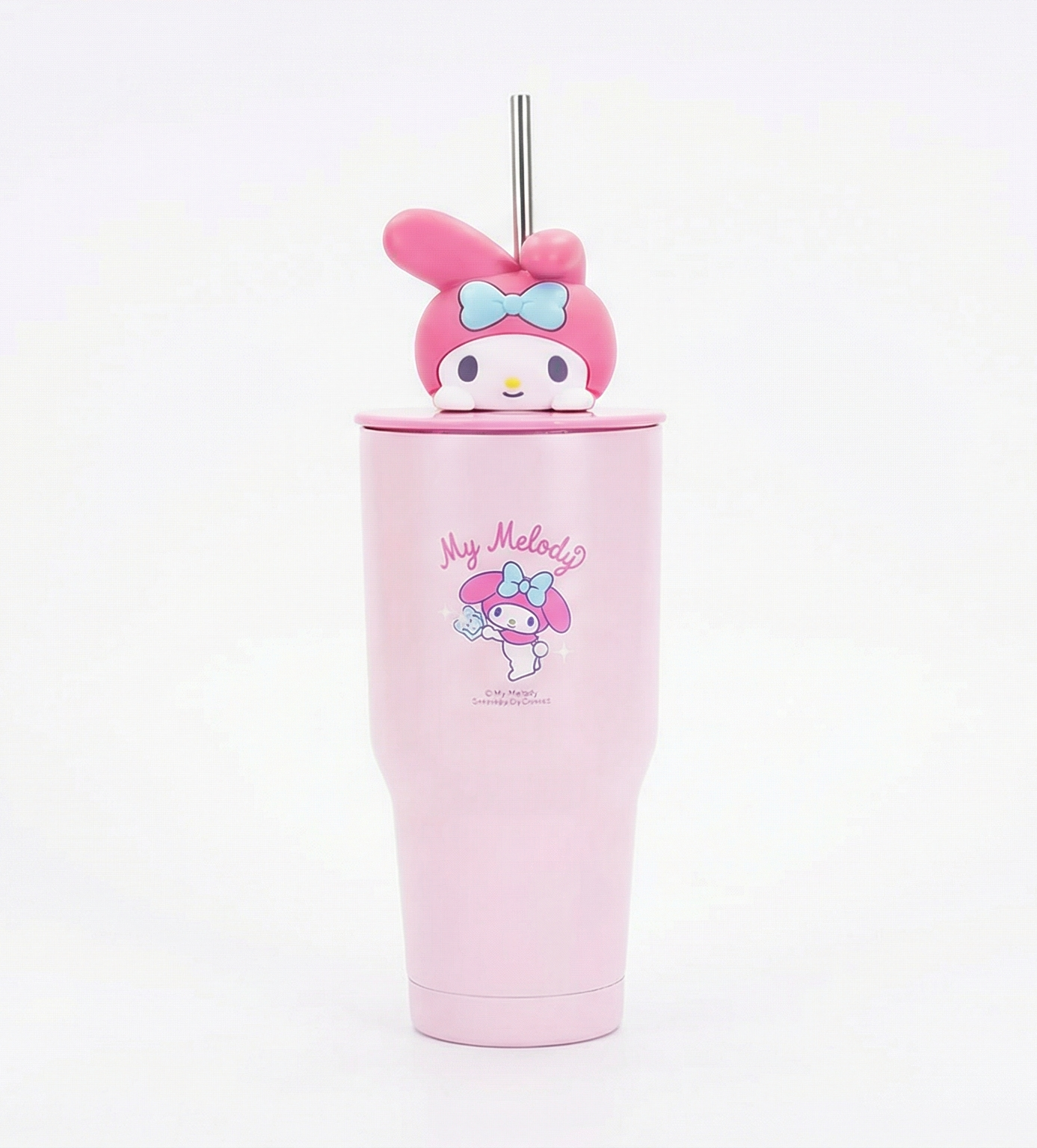 Pink Stainless Steel Tumbler – Insulated Travel Cup