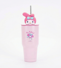 Pink Stainless Steel Tumbler – Insulated Travel Cup