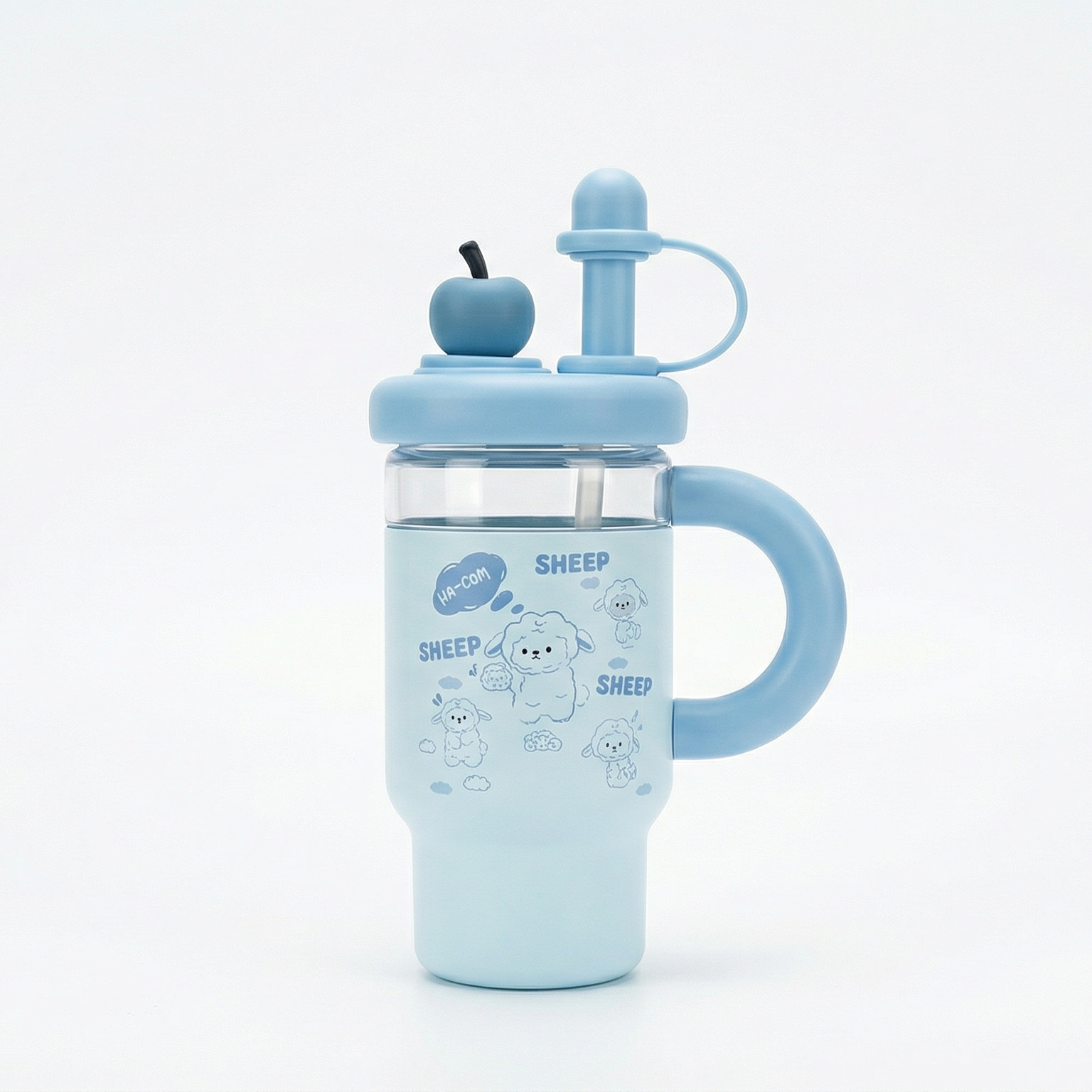 Blue Stainless Steel Tumbler – Insulated Travel Cup