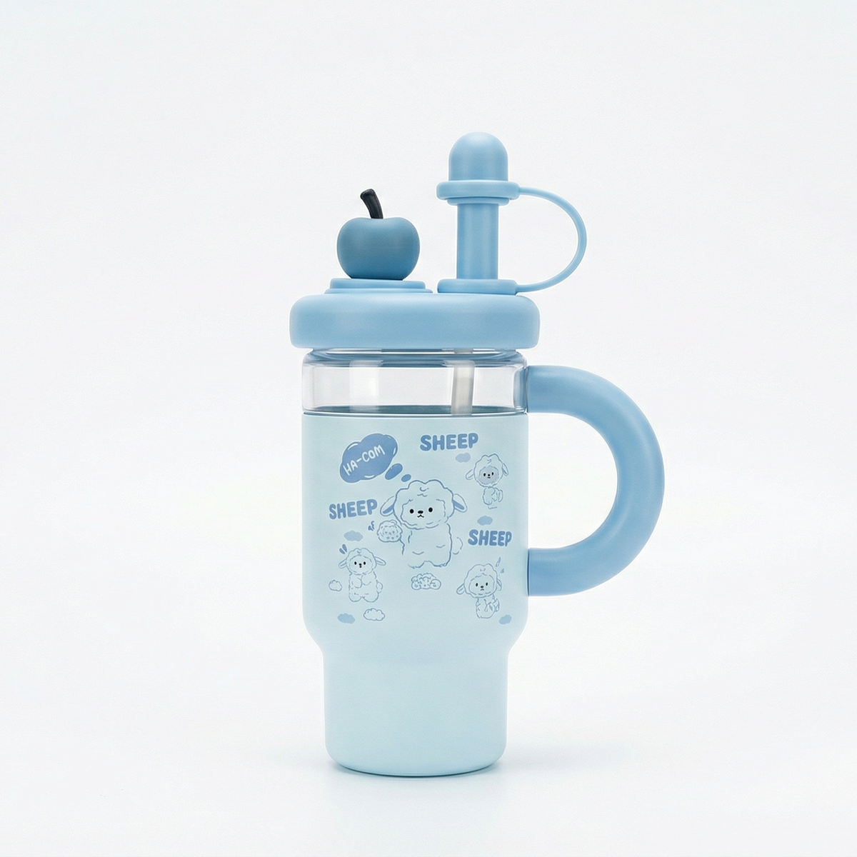 Blue Stainless Steel Tumbler – Insulated Travel Cup