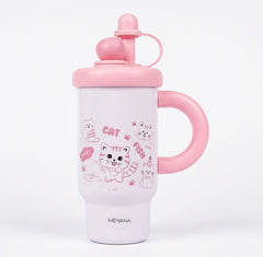 Pink Stainless Steel Tumbler – Insulated Travel Cup