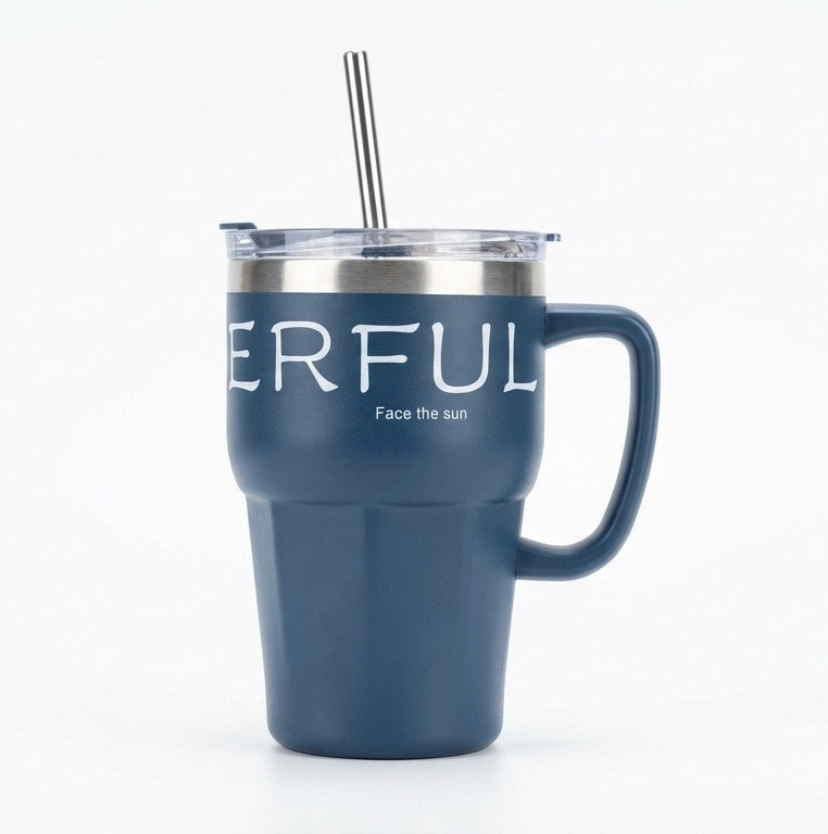 Blue Stainless Steel Travel Coffee Mug Pakistan – Insulated Coffee Mug