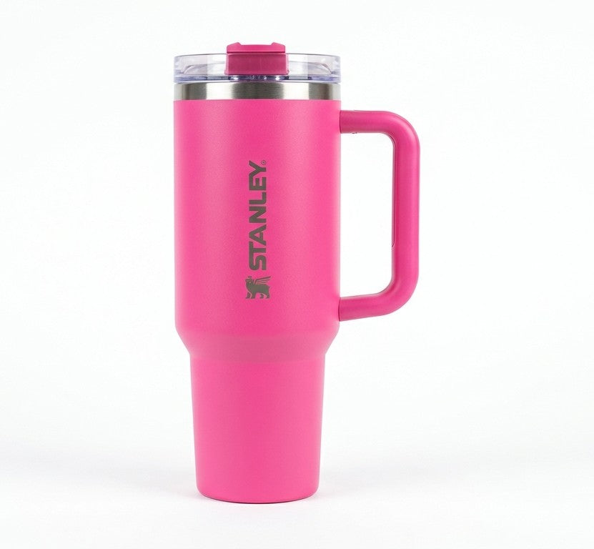 Pink Stainless Steel Tumbler – Insulated Travel Cup