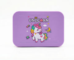 Purple Metal Steel Lunch Box – Kids Food Container