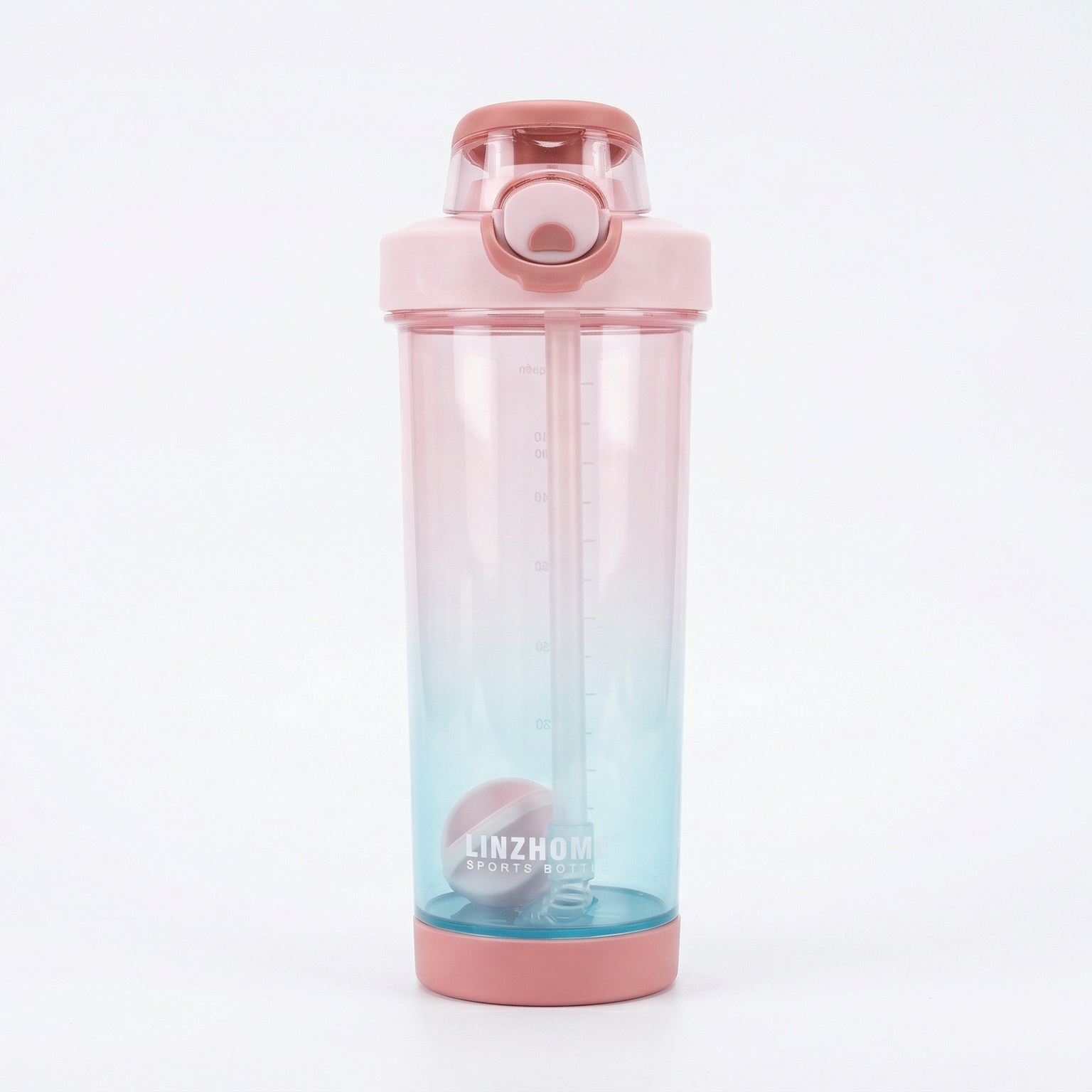 Pink Blue Gym Water Bottle Pakistan – Sports Shaker Bottle