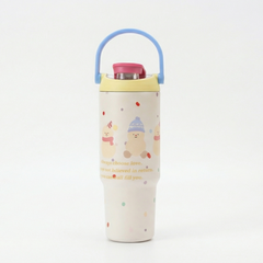 Yellow Stainless Steel Tumbler – Insulated Travel Cup
